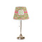 Lily Pads Poly Film Empire Lampshade - On Stand