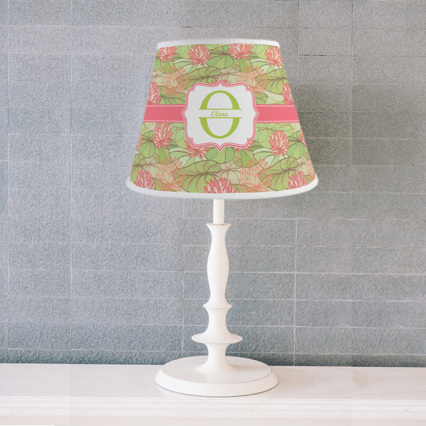 Lily Pads Poly Film Empire Lampshade - Lifestyle