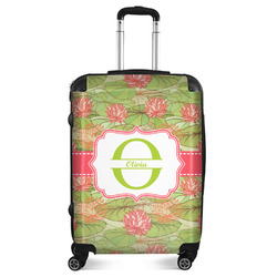 Lily Pads Suitcase - 24" Medium - Checked (Personalized)