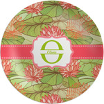 Lily Pads Melamine Salad Plate - 8" (Personalized)