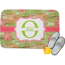 Lily Pads Memory Foam Bath Mat (Personalized)