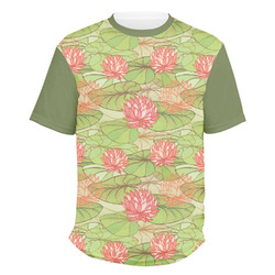 Lily Pads Men's Crew T-Shirt - Large (Personalized)