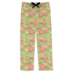 Lily Pads Mens Pajama Pants - L
