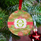 Lily Pads Metal Ball Ornament - Lifestyle