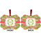 Lily Pads Metal Benilux Ornament - Front and Back (APPROVAL)