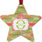 Lily Pads Metal Star Ornament - Front