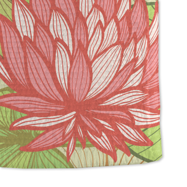 Lily Pads Microfiber Dish Towel - DETAIL