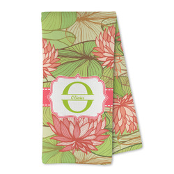 Lily Pads Kitchen Towel - Microfiber (Personalized)
