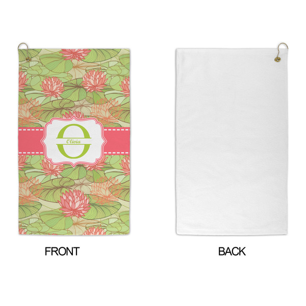 Lily Pads Microfiber Golf Towels - APPROVAL