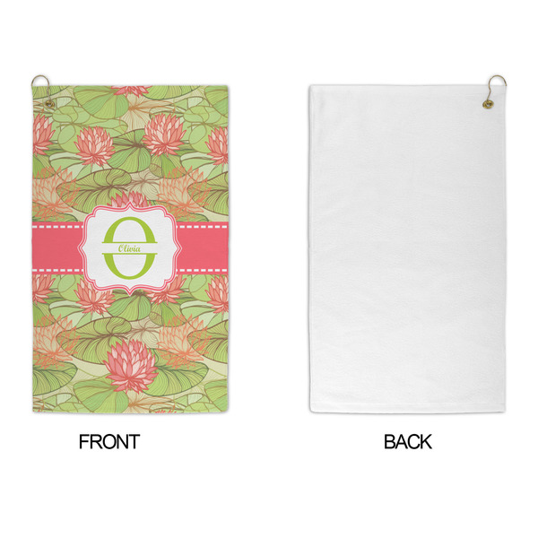 Lily Pads Microfiber Golf Towels - APPROVAL