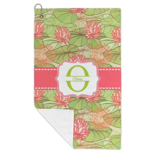 Lily Pads Microfiber Golf Towels - FOLD
