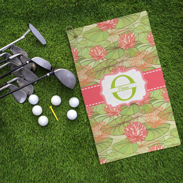 Lily Pads Microfiber Golf Towels - LIFESTYLE