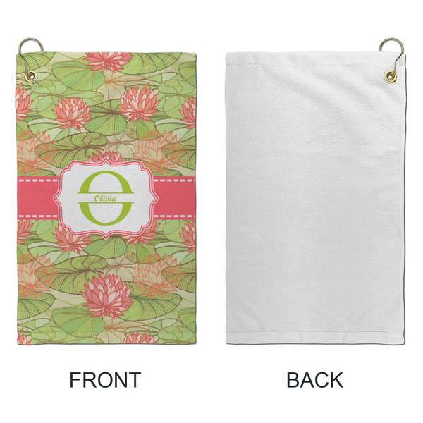 Lily Pads Microfiber Golf Towels - Small - APPROVAL