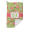 Lily Pads Microfiber Golf Towels Small - FRONT FOLDED