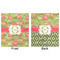Lily Pads Minky Blanket - 50"x60" - Double Sided - Front & Back