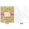Lily Pads Minky Blanket - 50"x60" - Single Sided - Front & Back