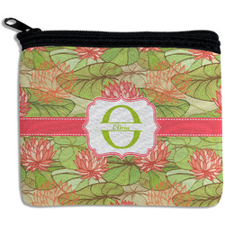 Lily Pads Rectangular Coin Purse (Personalized)