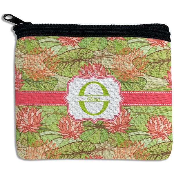 Custom Lily Pads Rectangular Coin Purse (Personalized)