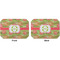 Lily Pads Octagon Placemat - Double Print Front and Back