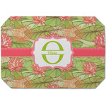 Lily Pads Dining Table Mat - Octagon (Single-Sided) w/ Name and Initial