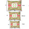 Lily Pads Outdoor Dog Beds - SIZE CHART