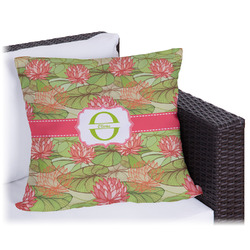 Lily Pads Outdoor Pillow - 18" (Personalized)
