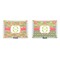 Lily Pads  Outdoor Rectangular Throw Pillow (Front and Back)