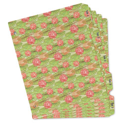 Lily Pads Binder Tab Divider Set (Personalized)