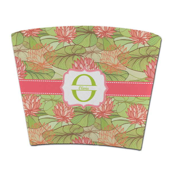 Custom Lily Pads Party Cup Sleeve - without bottom (Personalized)