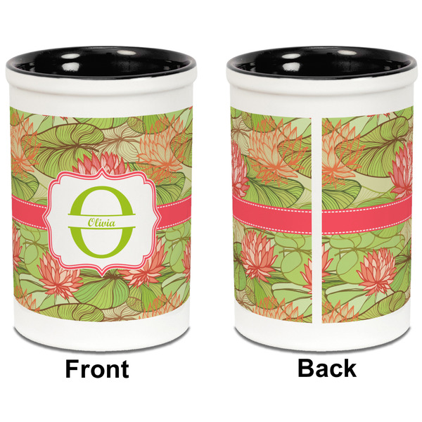 Lily Pads Pencil Holder - Black - approval