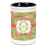 Lily Pads Ceramic Pencil Holders - Black