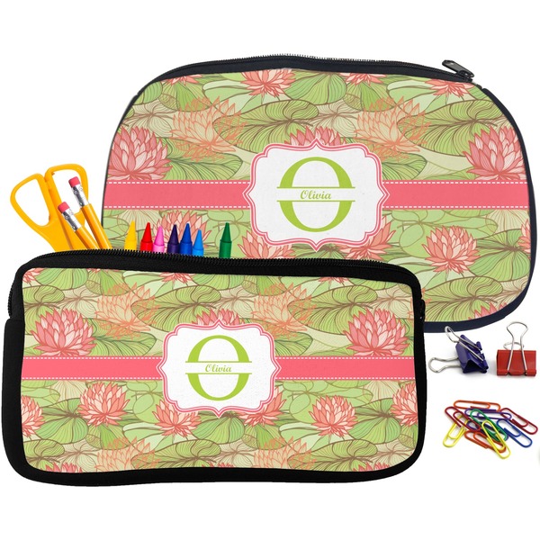 Lily Pads Pencil / School Supplies Bags Small and Medium