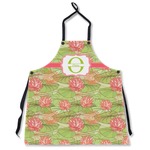 Lily Pads Apron Without Pockets w/ Name and Initial