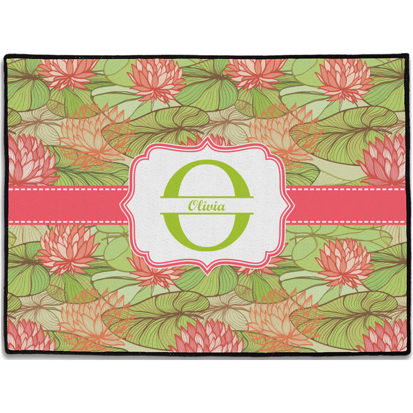 Custom Lily Pads Door Mat - 24"x18" (Personalized)