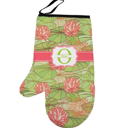 Lily Pads Left Oven Mitt (Personalized)