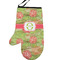 Lily Pads Personalized Oven Mitt - Left