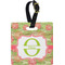 Lily Pads Personalized Square Luggage Tag