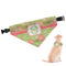 Lily Pads Dog Bandana (Personalized)