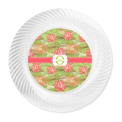Lily Pads Plastic Party Dinner Plates - 10" (Personalized)