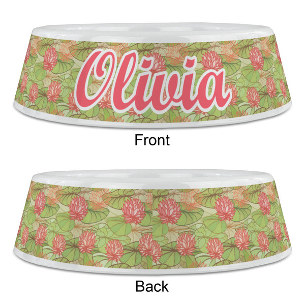 Lily Pads Plastic Pet Bowls - Large - APPROVAL