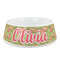 Lily Pads Plastic Dog Bowl (Personalized)