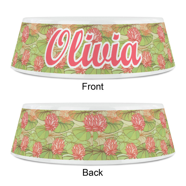 Lily Pads Plastic Pet Bowls - Small - APPROVAL