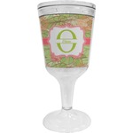 Lily Pads Wine Tumbler - 11 oz Plastic (Personalized)