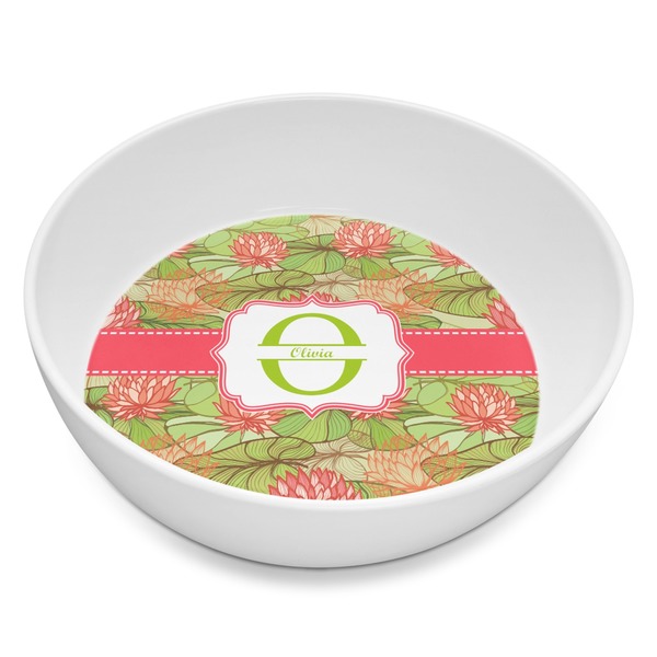 Custom Lily Pads Melamine Bowl - 8 oz (Personalized)