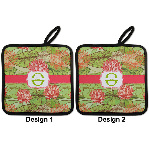 Lily Pads Pot Holders - Set of 2 APPROVAL