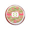 Lily Pads Printed Icing Circle - XSmall - On Cookie