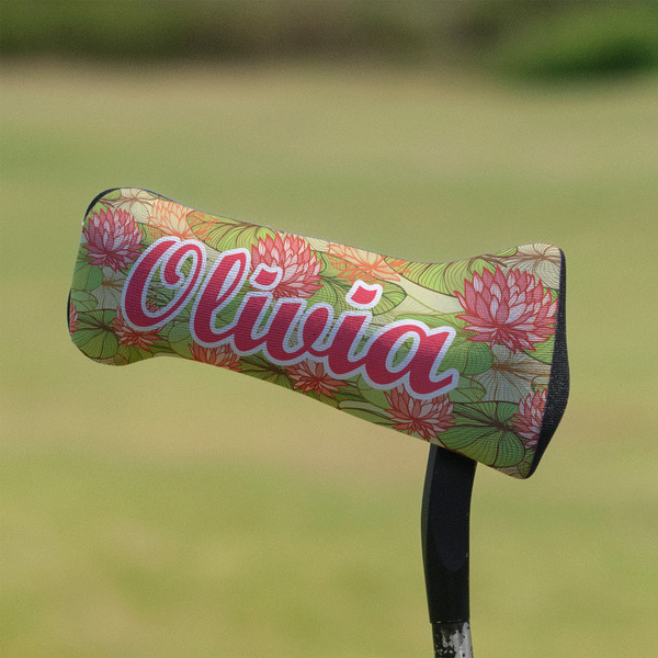 Lily Pads Putter Cover - On Putter