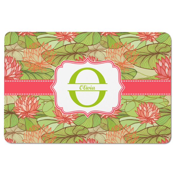 Lily Pads Rectangular Fridge Magnet - FRONT