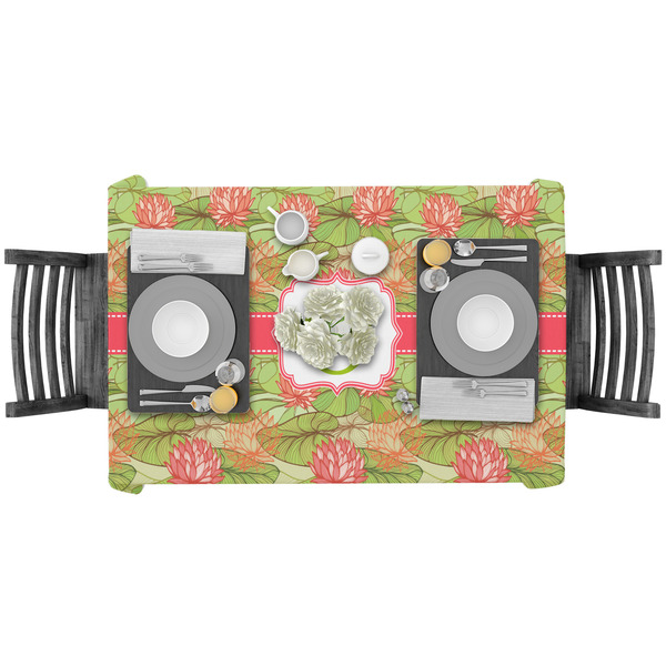Lily Pads Rectangular Tablecloths - LIFESTYLE