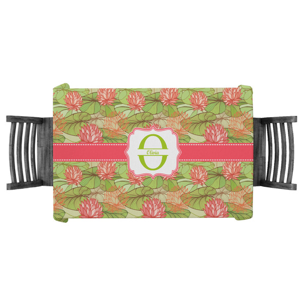 Custom Lily Pads Tablecloth - 58"x58" (Personalized)